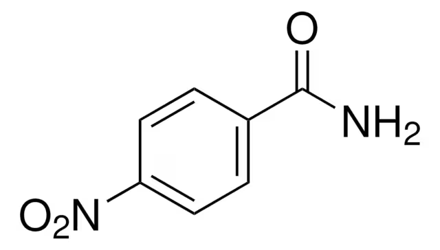 4-Nitrobenzamide structure, CAS 619-80-7