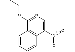 4-Nitroisoquinoline structure, CAS 36073-93-5