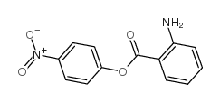 4-Nitrophenyl anthranilate structure, CAS 19176-60-4