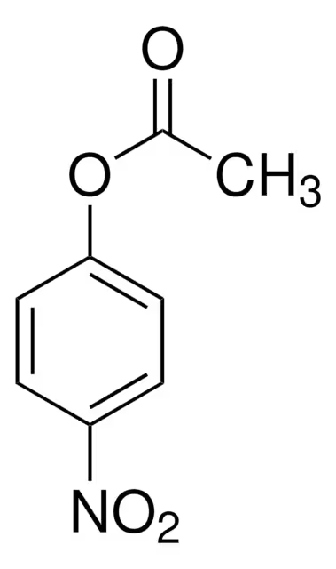 4-Nitrophenylacetate structure, CAS 830-03-5