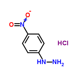 4-Nitrophenylhydrazine hydrochloride structure, CAS 636-99-7