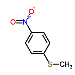 4-Nitrothioanisole structure, CAS 701-57-5