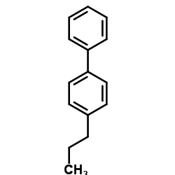 4-n-Propylbiphenyl structure, CAS 71294-42-3