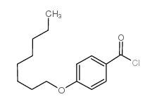 4-Octyloxybenzoyl chloride structure, CAS 40782-53-4