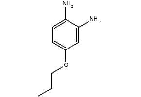 4-Propoxy-1,2-diamine benzene structure, CAS 56190-17-1