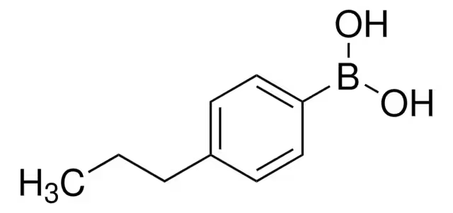 4-Propylphenylboronic acid structure, CAS 134150-01-9