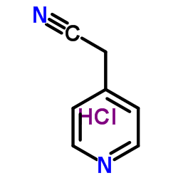 4-Pyridylacetonitrile hydrochloride structure, CAS 92333-25-0