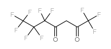 1,1,1,5,5,6,6,7,7,7-Decafluoroheptane -2,4-dione structure, CAS 20583-66-8