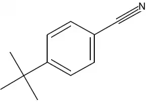 4-tert-Butylbenzonitrile structure, CAS 4210-32-6