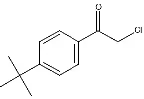 4-tert-Butylphenacyl chloride structure, CAS 21886-62-4