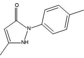 4-Tolylmethylpyrazolone structure, CAS 86-92-0
