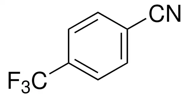 4-Trifluoromethylbenzonitrile structure, CAS 455-18-5