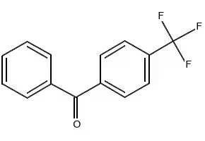 4-Trifluoromethylbenzophenone structure, CAS 728-86-9