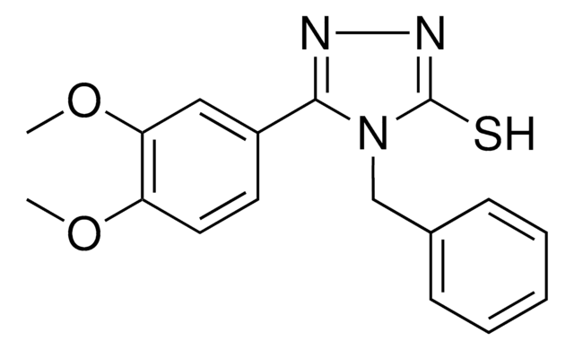 5-(3,4-Dichlorobenzyl)-4-propyl-1,2,4-triazole-3-thiol structure, CAS 306936-92-5
