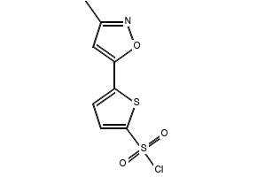 5-(3-Oxo-3-phenylpropenyl)thiophene-2-sulfonyl chloride structure, CAS 728864-91-3