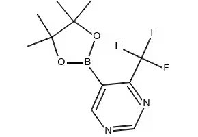 5-(4-Chlorobenzyloxycarbonyl)-4-(trifluoromethyl)pyrimidin-2-yl hydrazine structure, CAS 175137-33-4