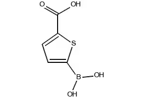 5-(Dihydroxyboryl)thiophene-2-carboxylic acid structure, CAS 465515-31-5
