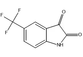 5-(Trifluoromethyl)isatin structure, CAS 345-32-4