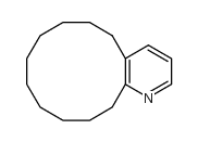 5,6,7,8,9,10,11-Decahydrocyclododeca[b]pyridine structure, CAS 6571-43-3