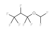 1,1,2,3,3,3-Hexafluoropropyl difluoromethyl ether structure, CAS 56860-85-6