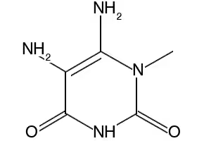 5,6-Diamino-1-methyluracil structure, CAS 6972-82-3