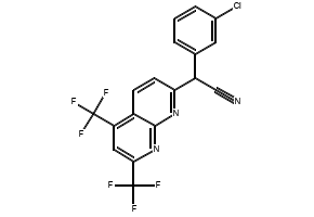 5,7-Bis(trifluoromethyl)[1,8]naphthyridin-2-ol structure, CAS 51420-73-6