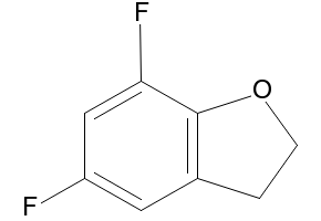 5,7-Difluoro-2,3-dihydrobenzo[b]furan structure, CAS 175203-20-0