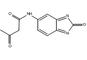5-Acetoacetaminobenzimidazolone structure, CAS 26576-46-5