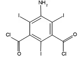 5-Amino-2,4,6-triiodo-isophtaloyl dichloride structure, CAS 37441-29-5
