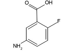 5-Amino-2-fluorobenzoic acid structure, CAS 56741-33-4