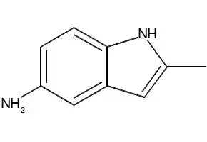 5-Amino-2-methylindole structure, CAS 7570-49-2