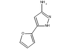 5-Amino-3-(2-furyl)pyrazole structure, CAS 96799-02-9