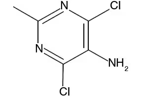5-Amino-4,6-dichloro-2-methylpyrimidine structure, CAS 39906-04-2