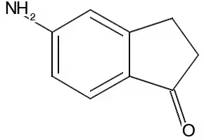 5-Aminoindan-1-one structure, CAS 3470-54-0