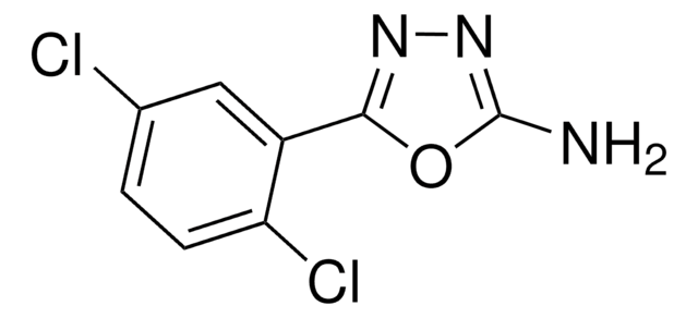 5-Benzyl-1,3,4-oxadiazol-2-ylamine structure, CAS 31803-00-6