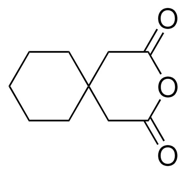 1,1-Cyclohexanediacetic anhydride structure, CAS 1010-26-0