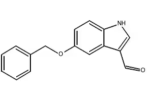 5-Benzyloxyindole-3-carboxaldehyde structure, CAS 6953-22-6