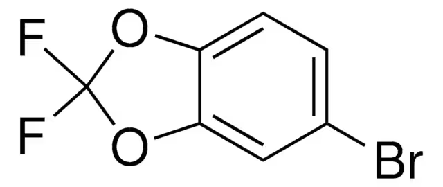 5-Bromo-2,2-difluoro-1,3-benzodioxole structure, CAS 33070-32-5