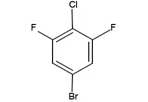 5-Bromo-2-chloro-1,3-difluorobenzene structure, CAS 176673-72-6