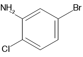 5-Bromo-2-chloroaniline structure, CAS 60811-17-8