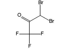 1,1-Dibromo-3,3,3-trifluoroacetone structure, CAS 431-67-4