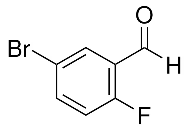 5-Bromo-2-fluorobenzaldehyde structure, CAS 93777-26-5