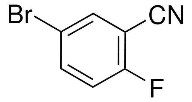 5-Bromo-2-fluorobenzonitrile structure, CAS 179897-89-3