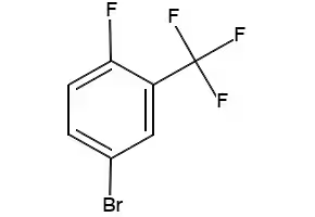5-Bromo-2-fluorobenzotrifluoride structure, CAS 393-37-3