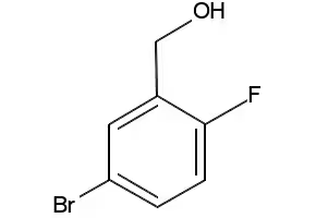 5-Bromo-2-fluorobenzyl alcohol structure, CAS 99725-13-0
