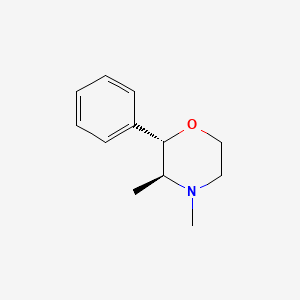 Phendimetrazine structure, CAS 634-03-7