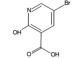 5-Bromo-2-hydroxynicotinic acid structure, CAS 104612-36-4
