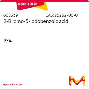 5-Bromo-2-iodobenzoic acid structure, CAS 21740-00-1