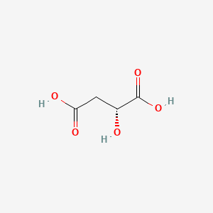 D-Malic acid structure, CAS 636-61-3