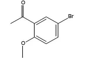 5-Bromo-2-methoxyacetophenone structure, CAS 16740-73-1